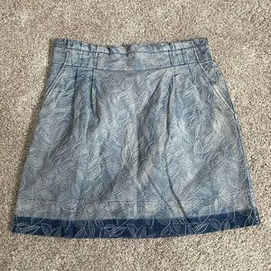Denim skirt